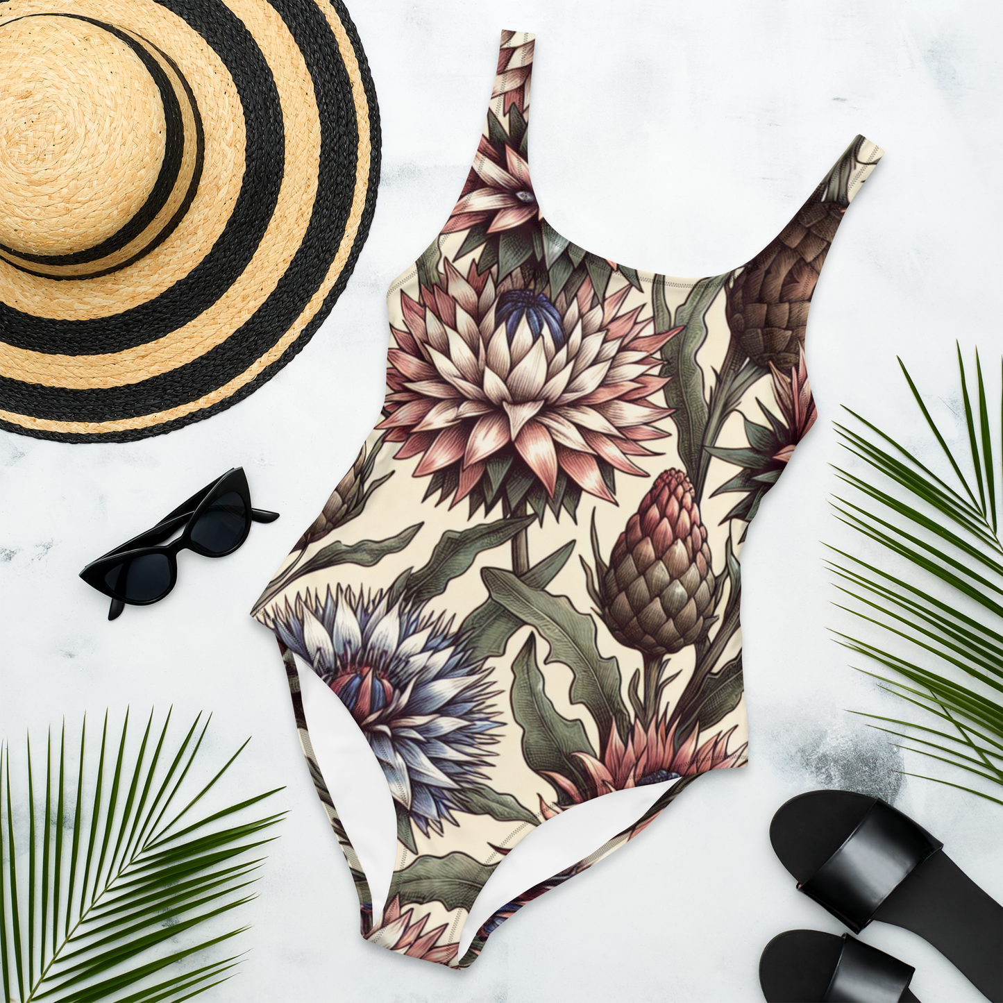 "Bright" One-Piece Swimsuit