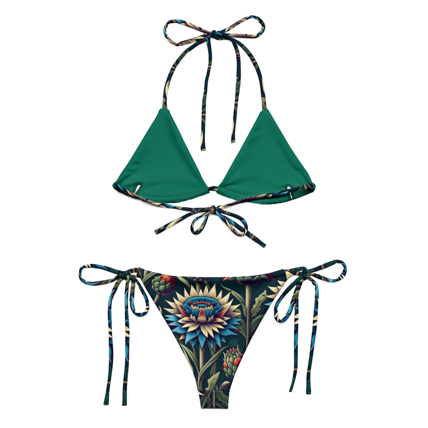 "Dark" string bikini