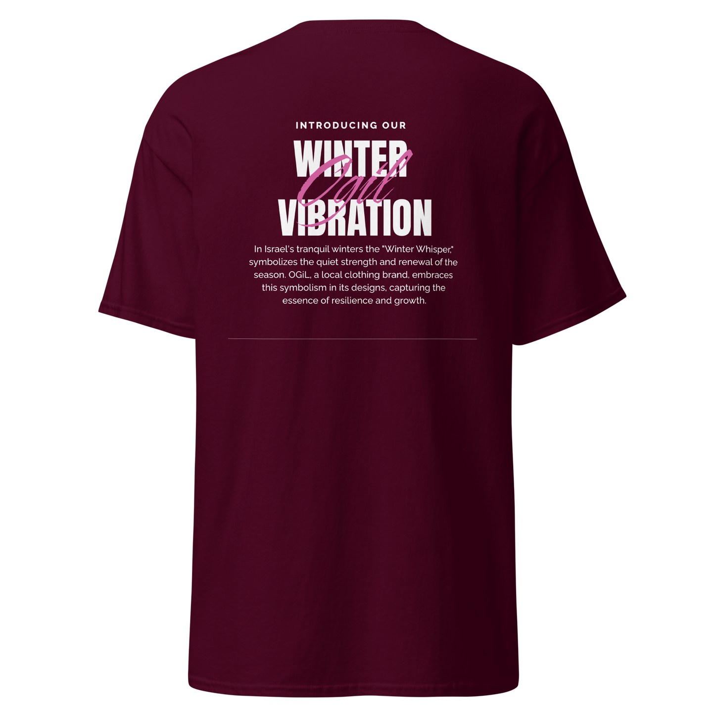 Winter Vibration White Writing