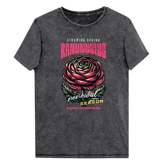 Blooming Denim T-Shirt