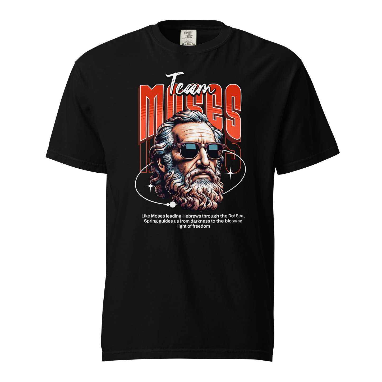 Team Moses Unisex heavyweight t-shirt