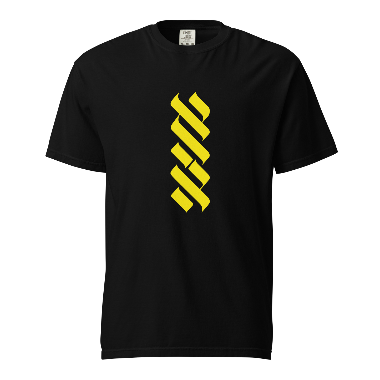 Yellow AHAVA Soft Unisex heavyweight t-shirt