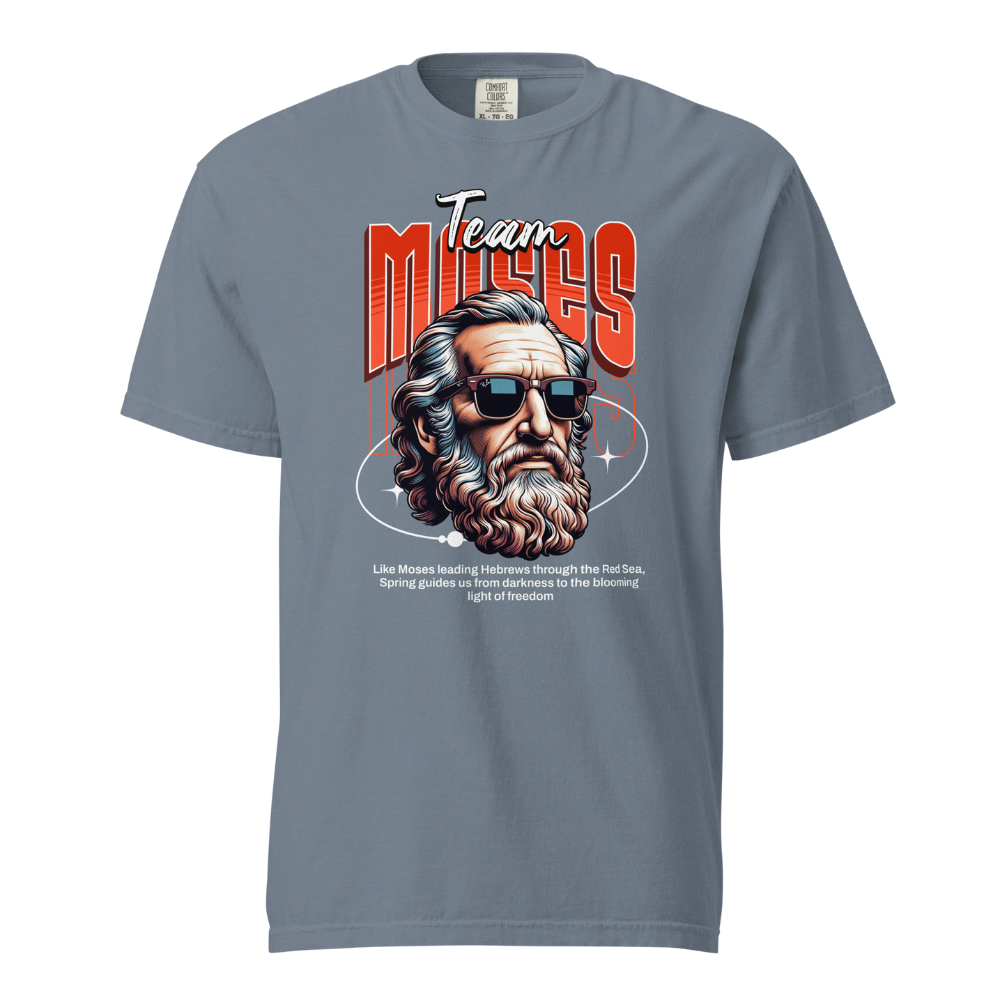 Team Moses Unisex heavyweight t-shirt