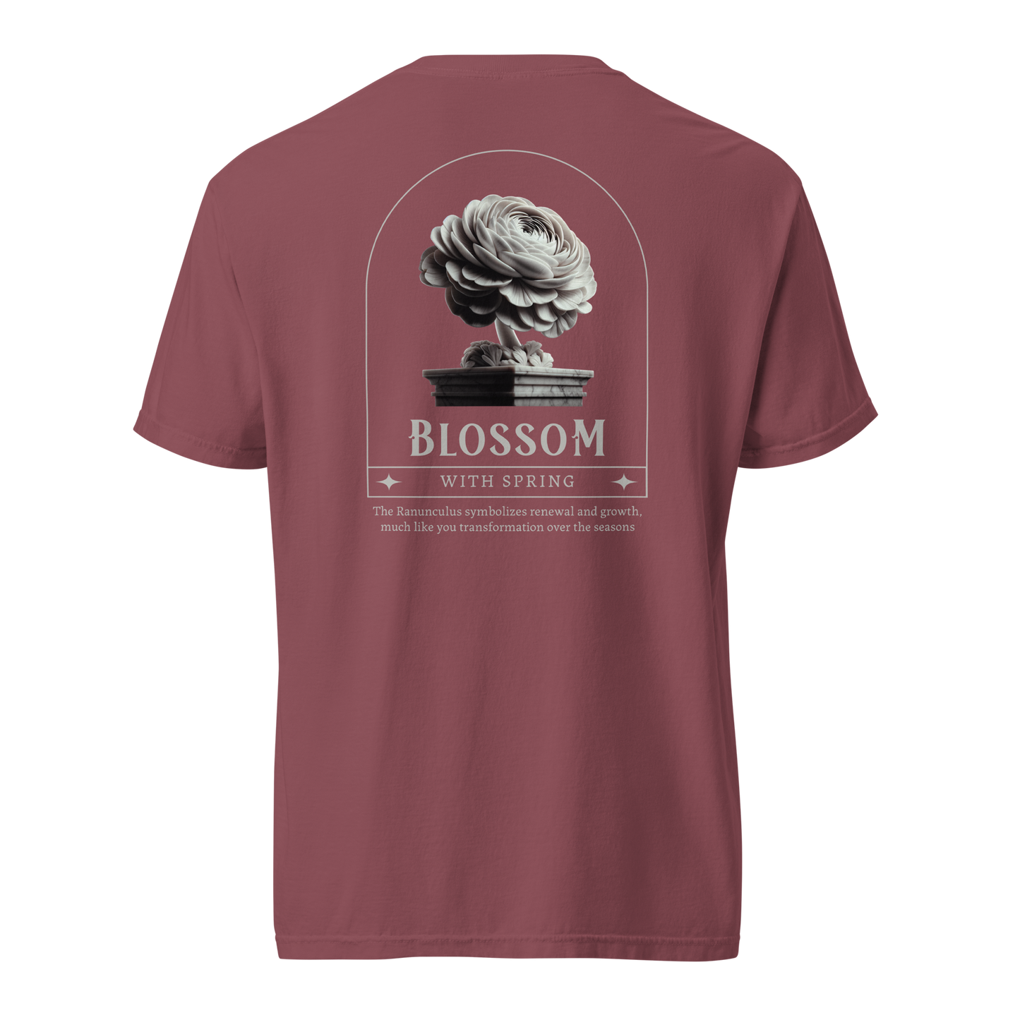 Blossom Spring Unisex  heavyweight t-shirt