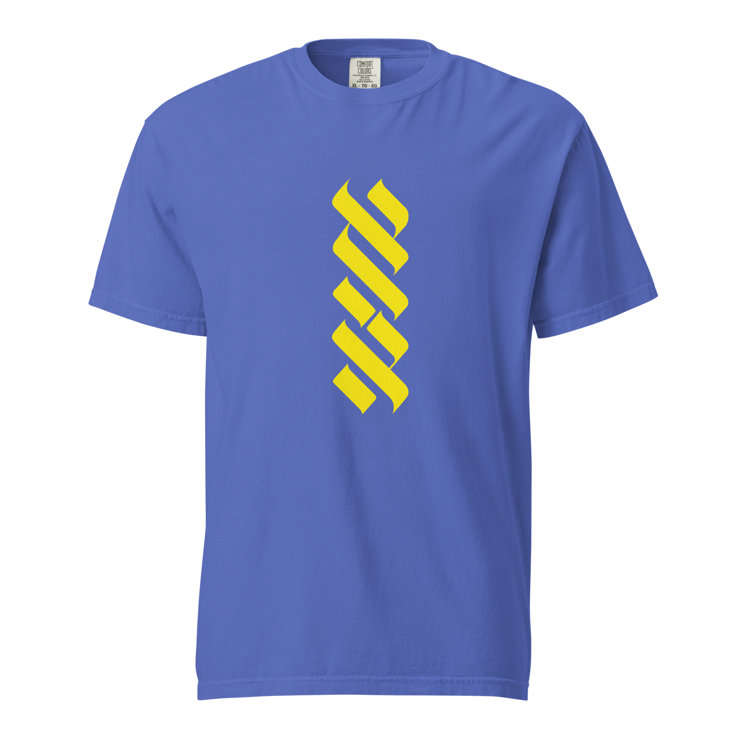 Yellow AHAVA Soft Unisex heavyweight t-shirt