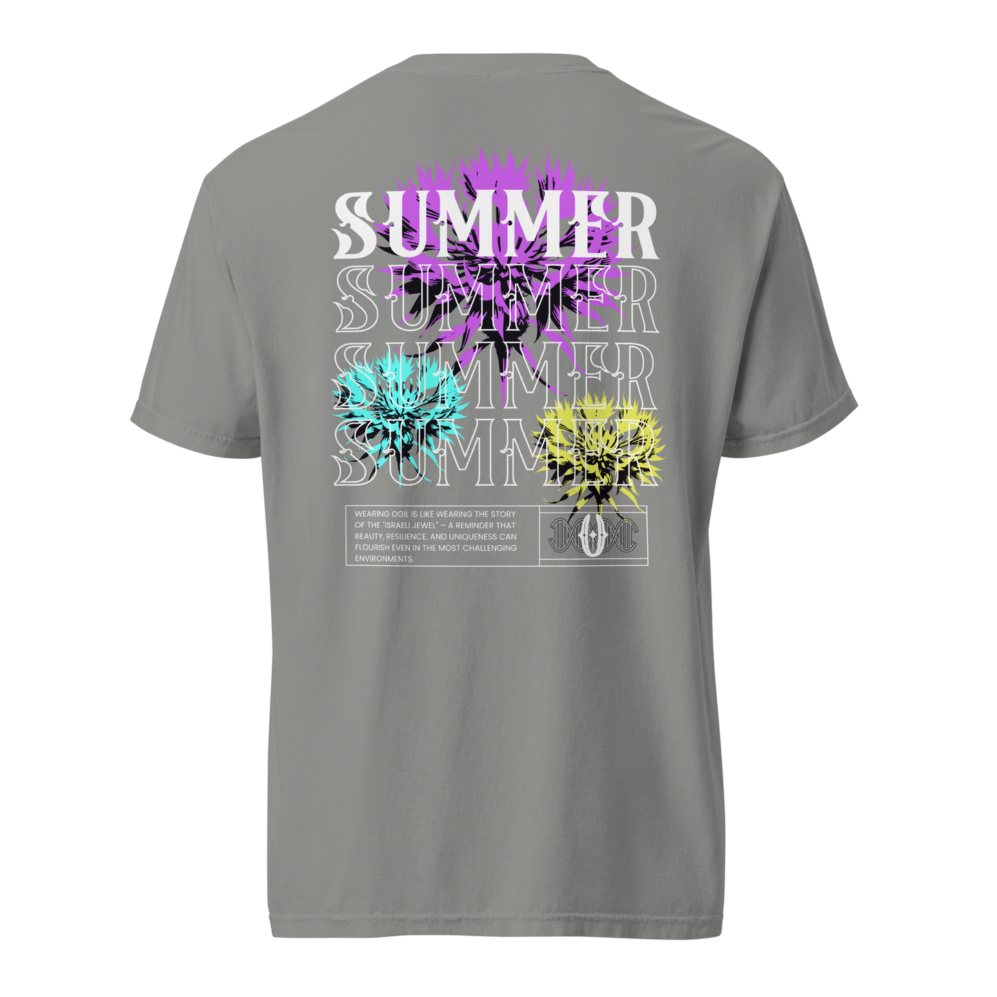 Summer Trio Unisex  heavyweight t-shirt