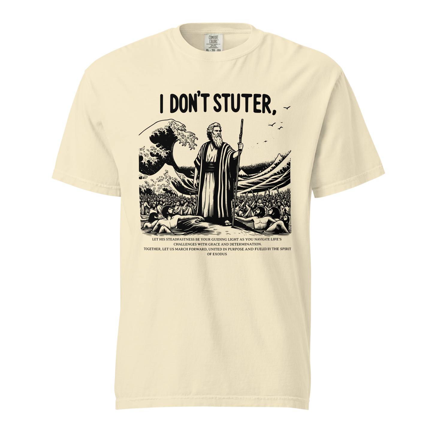 I Dont Stuter Unisex heavyweight t-shirt