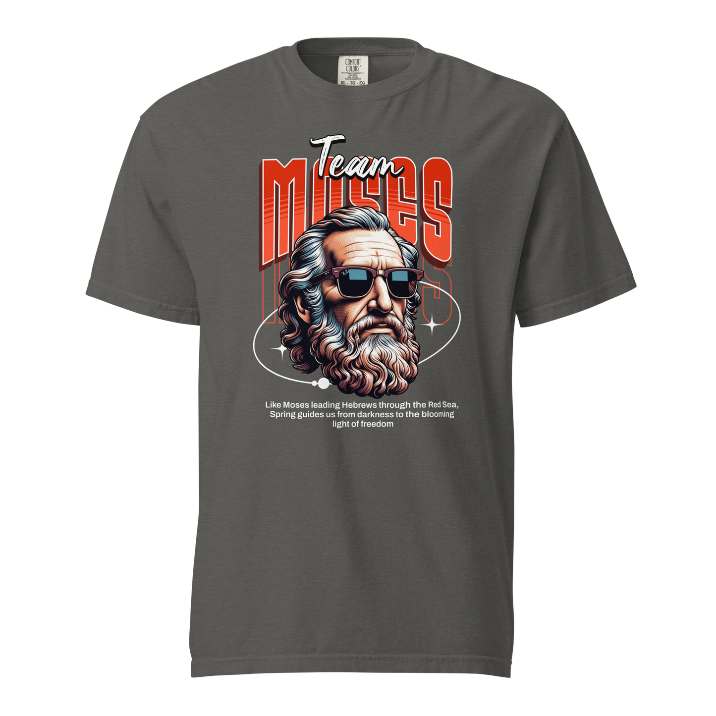 Team Moses Unisex heavyweight t-shirt