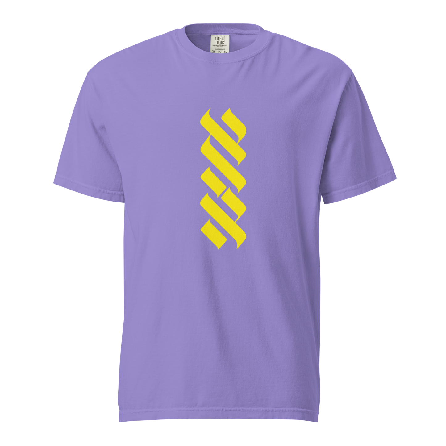 Yellow AHAVA Soft Unisex heavyweight t-shirt