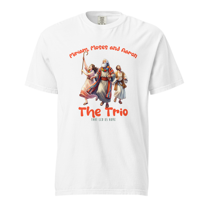 The Trio Unisex heavyweight t-shirt